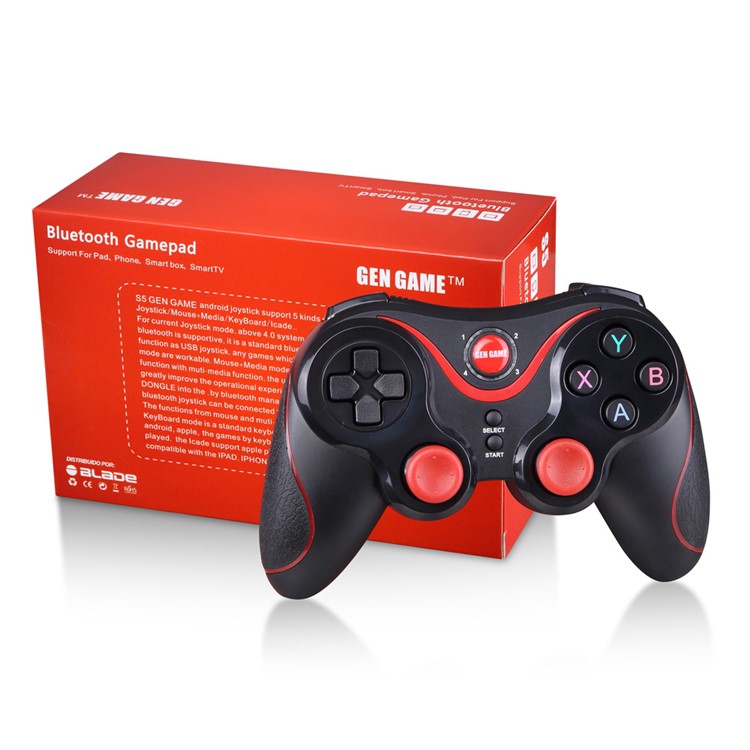 GEN GAME S5 Wireless Bluetooth Gamepad Game Controller - Black-5