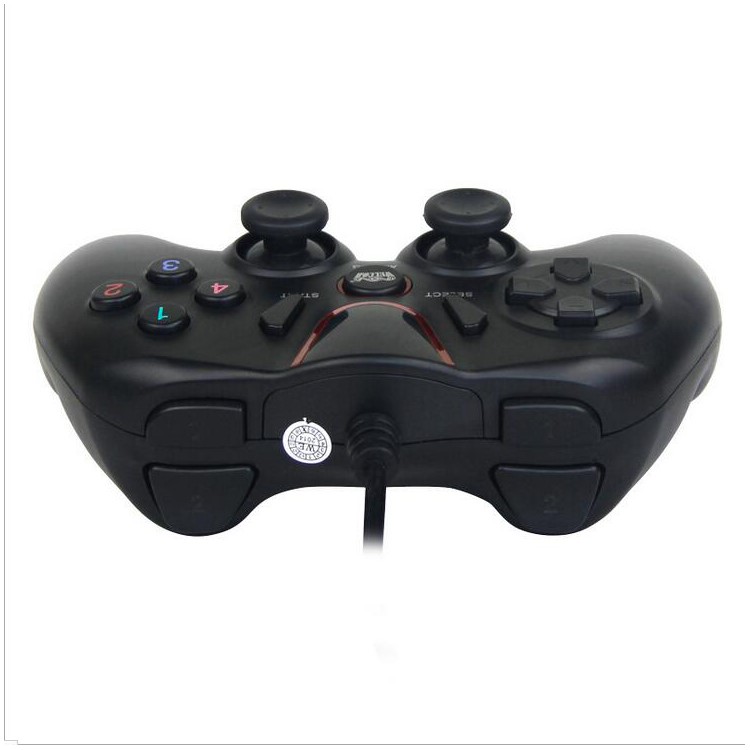 WELCOM 825S USB Wired Game Controller Joystick for Android/PC/PS3/Xbox 360 - Black-2