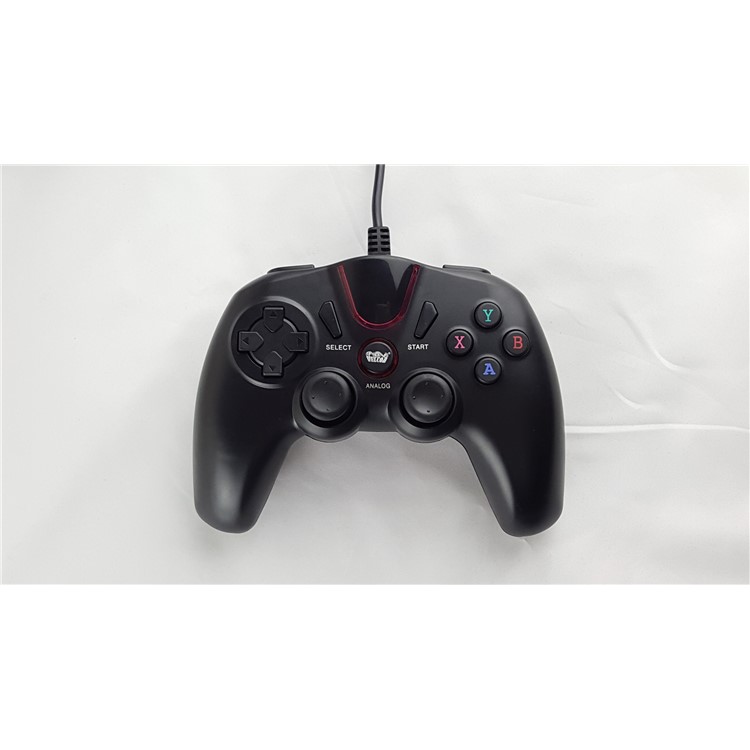 WELCOM 825S USB Wired Game Controller Joystick for Android/PC/PS3/Xbox 360 - Black-4
