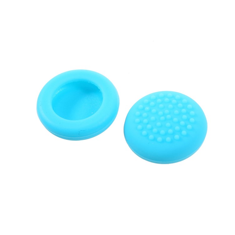 Silicone Anti-slip Joystick Grips Analog Stick Cover (1 Pair) for Nintendo Switch Joy-con Controller - Blue-2