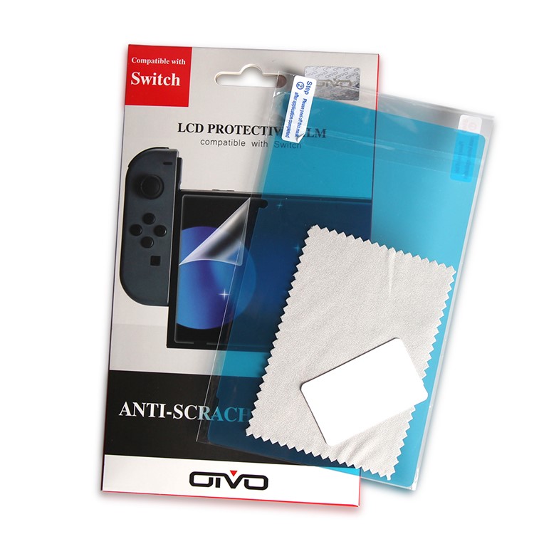 OIVO for Nintendo Switch Ultra Clear LCD Screen Protector Film (IV-SW001)-2