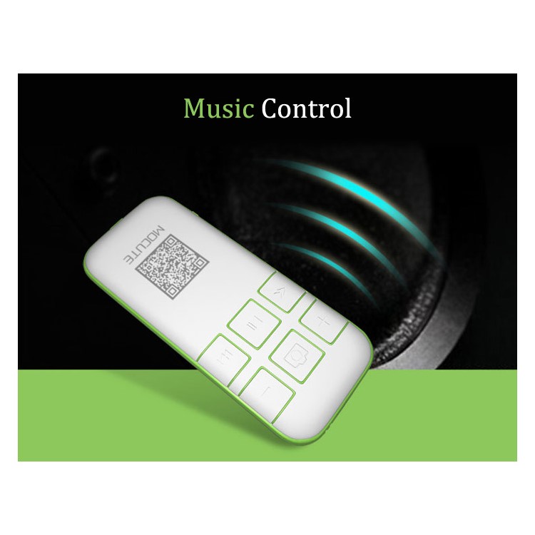 MOCUTE 039 Bluetooth Controller Gamepad Selfie Shutter Wireless Mouse Ebook Flip for iOS Android PC - Green-7