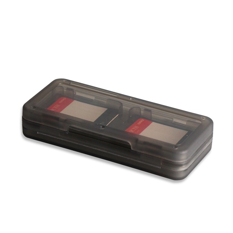 2PCS/Lot 2 Slots Hard Plastic Momery Game Cards Storage Carry Case Box for Nintendo Switch-4