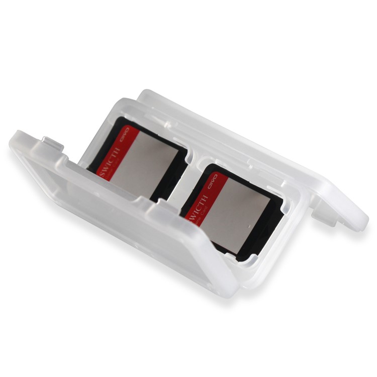 2PCS/Lot 2 Slots Hard Plastic Momery Game Cards Storage Carry Case Box for Nintendo Switch-5
