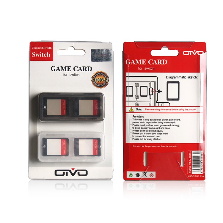 2PCS/Lot 2 Slots Hard Plastic Momery Game Cards Storage Carry Case Box for Nintendo Switch-7