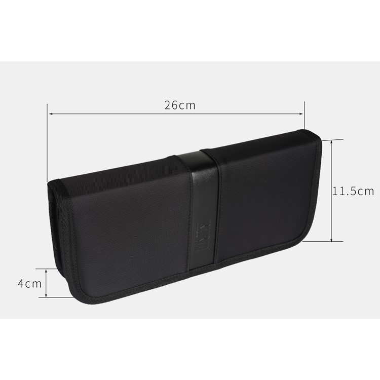 BUBM Portable Hard Carry Case with 14 Game Cartridge / Micro SD Card Holders for Nintendo Switch - Black-12