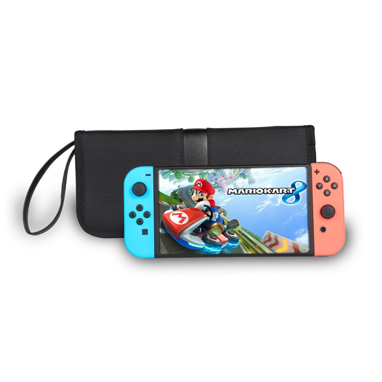 BUBM Portable Hard Carry Case with 14 Game Cartridge / Micro SD Card Holders for Nintendo Switch - Black-2