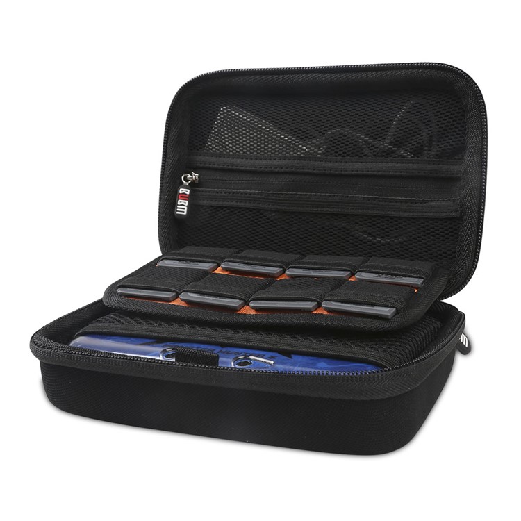 Hard EVA Protective Case for Nintendo 3DS LL/3DS XL Console & Accessories - Black-11