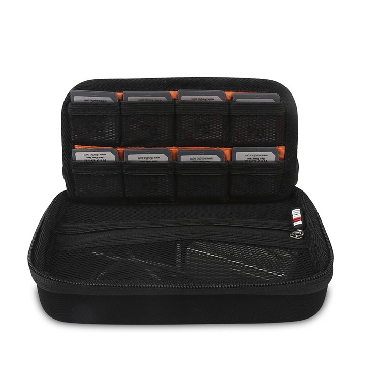 Hard EVA Protective Case for Nintendo 3DS LL/3DS XL Console & Accessories - Black-5