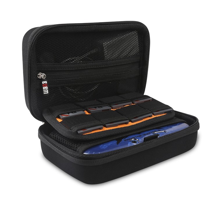 Hard EVA Protective Case for Nintendo 3DS LL/3DS XL Console & Accessories - Black-6