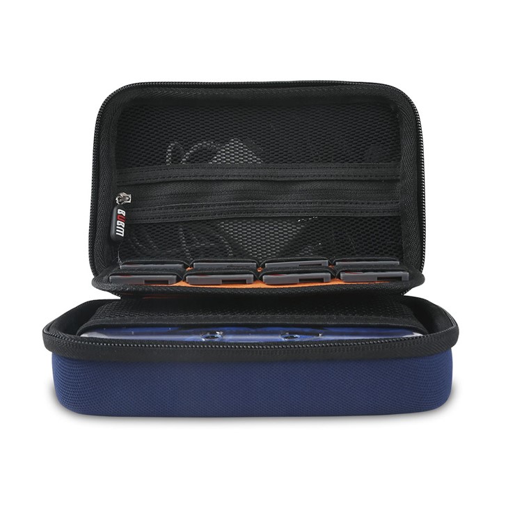 EVA Protective Shell Carrying Case for Nintendo 3DS LL/3DS XL Console & Accessories - Dark Blue-13