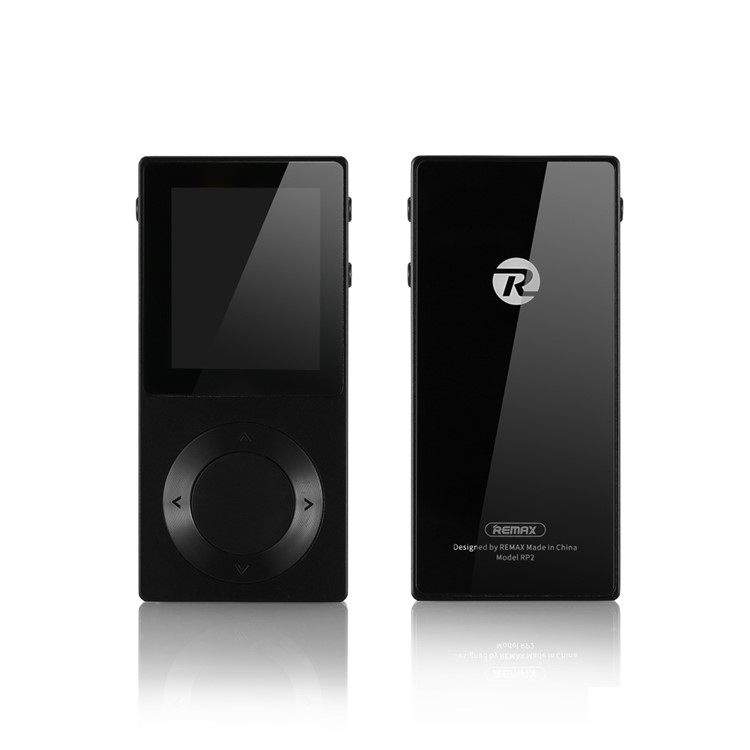 

REMAX RP2 1.8" Color Display HiFi Bluetooth 4.1 Lossless Music Player Support LRC Lyrics Display - Black