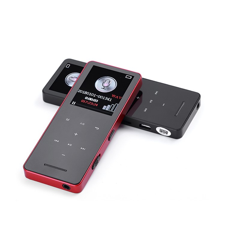 8G High Fidelity MP3 Verlustfreier MP3-Player Mit Aufnahmefunktion - Schwarz-4
