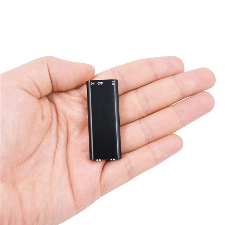 3-in-1 8GB Professional Mini Voice Recorder Digital Audio Dictaphone + MP3 Player + USB Flash Drive-3
