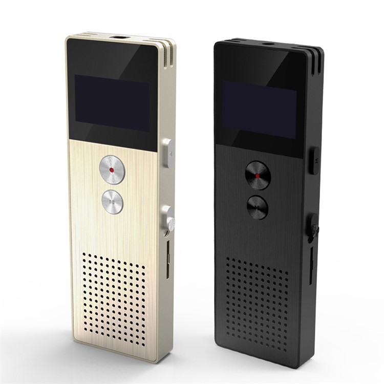 REMAX RP1 8GB Digital Audio Voice Recorder MP3 Music Player (CE/RoHS) - Gold Color-6