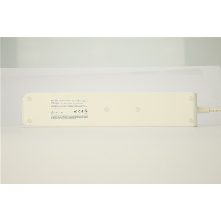 PISEN 303-EP Smart Power Strip with 3 Power Sockets + 3 USB Ports - EU Plug-13