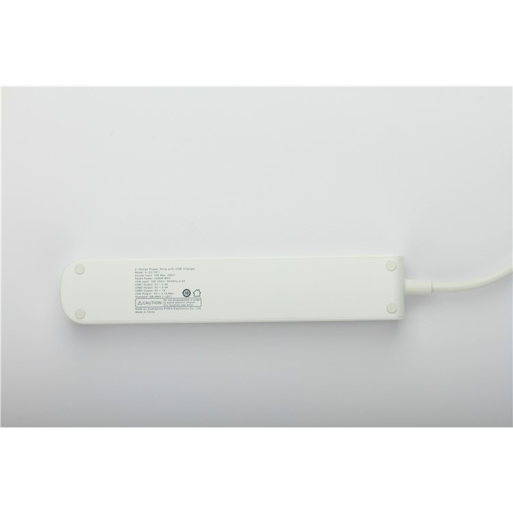 PISEN K-23 Smart Power Strip with 2 Power Sockets + 3 USB Ports - EU Plug-8