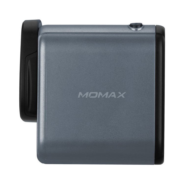 MOMAX Type-C PD Fast Charging + USB Output Multi-port Wall Charger for MacBook Pro etc. - Grey-3