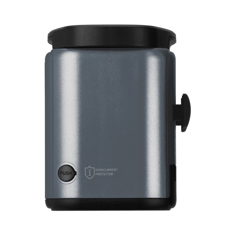 MOMAX Type-C PD Fast Charging + USB Output Multi-port Wall Charger for MacBook Pro etc. - Grey-7