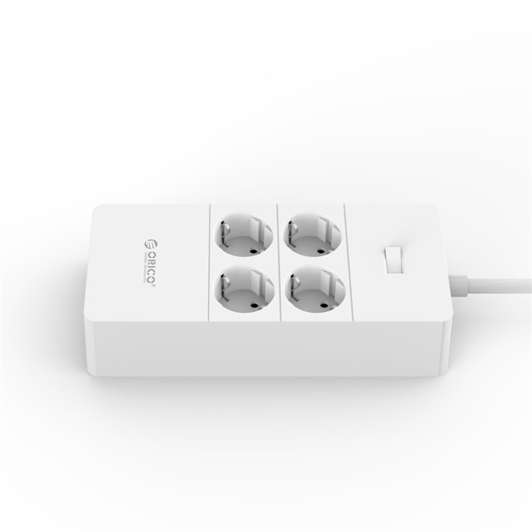ORICO 4 AC Outlets Surge Protector with 5 USB Charging Ports (HPC-4A5U-V1-EU) - EU Plug-4