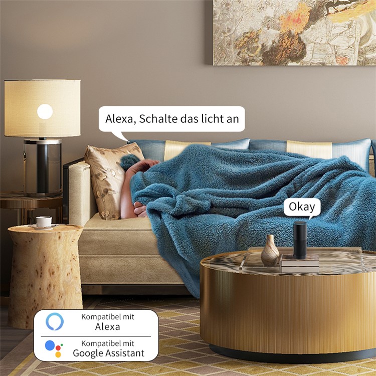 Smart Plug Outlet Works with Google Assistant, Amazon Alexa and IFTT, Supports 2.4GHz Network - UE Plug-7