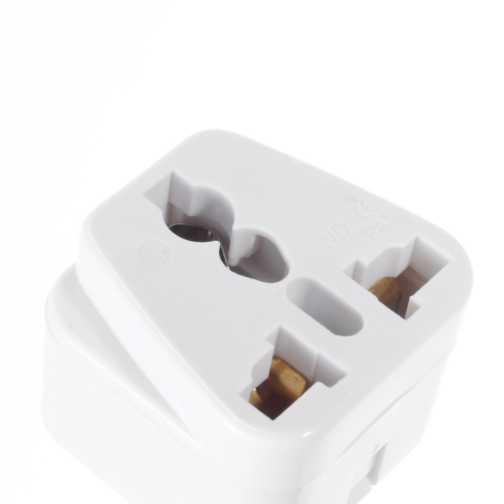 WD16W Universal UK/US/EU -stecker Zum au -plug -stecker -konvertierungsadapter Travel Power Adapter - Weiß-3