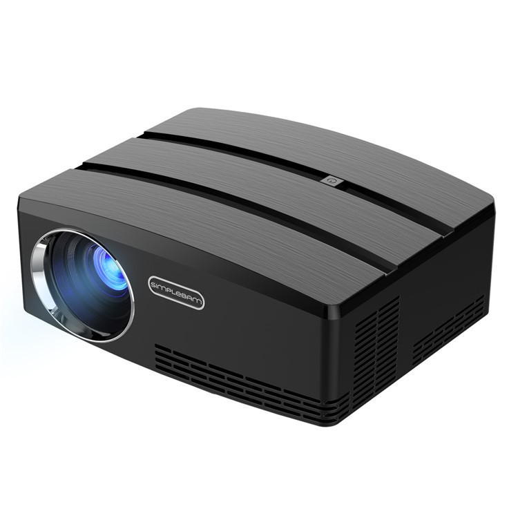 GP80UP+ Android 6.0 Portable Smart Projector MStar V56 + Amlogic S905X Chip Support 1080P - EU Plug-2