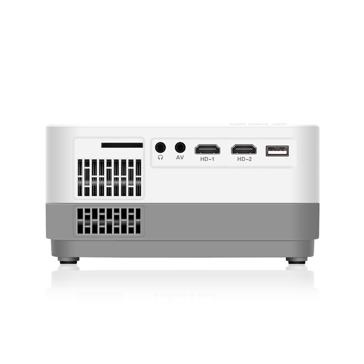 JEDX H3 720P Multimedia Projector Home Entertainment Cinema Projector 2400 Lumens - US Plug-3