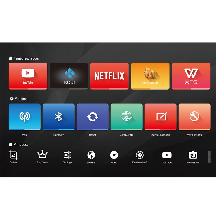 F20UP Android 6.01 Wifi Bluetooth Поддержка Домашнего Кинотеатра Miracast (версия Для Android) - Соединенное Гнездо-7