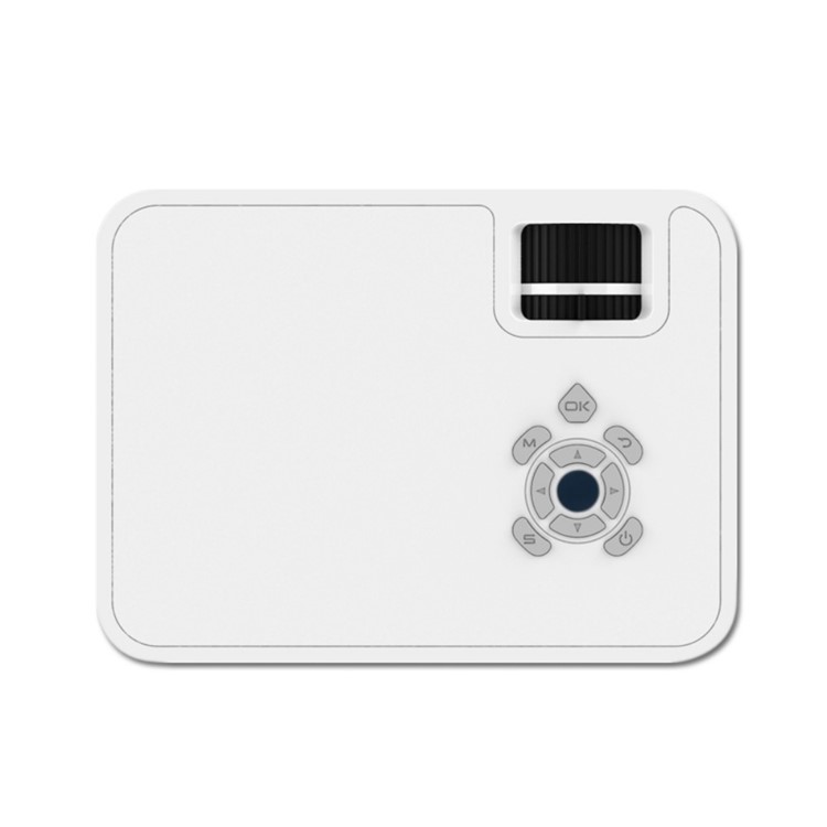 Mini Wireless Home Theater Video Projector Support 1080P 2000 Lumens - US Plug-8