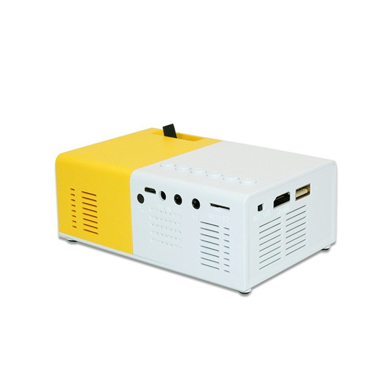 Mini Office Home Theater Video LED Projector Support 1080P 1500 Lumens - EU Plug-2