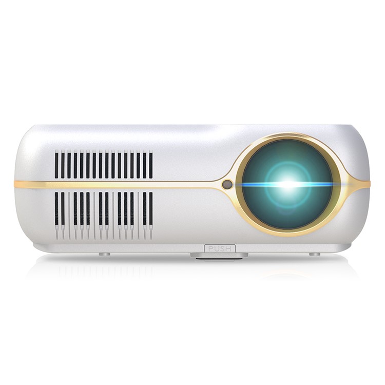 DH-A10B 720P 1000 Lumens Mini Office Theater Projector - White / EU Plug-4