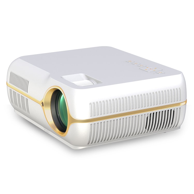 DH-A10B 720P 1000 Lumens Mini Office Theater Projector - White / EU Plug-5