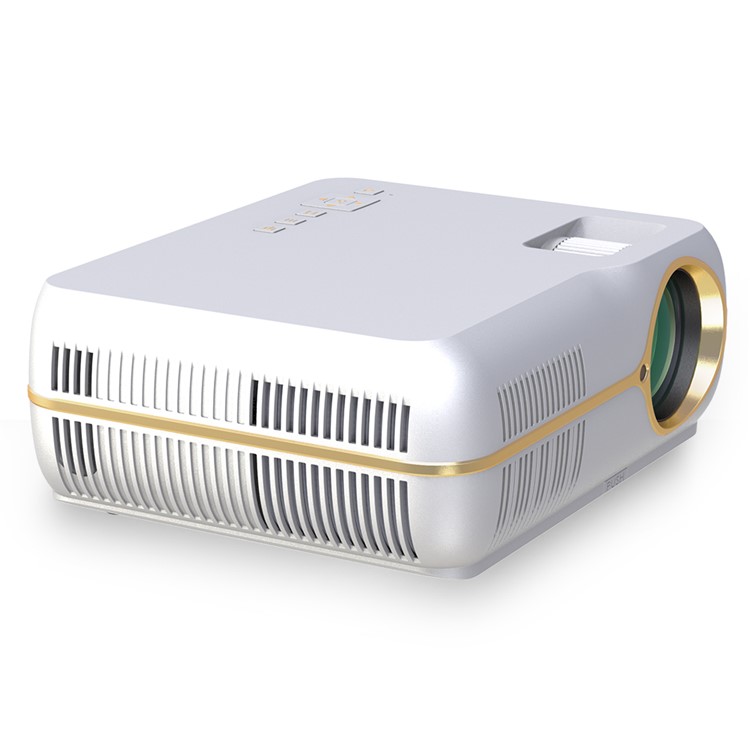 DH-A10B 720P 1000 Lumens Mini Office Theater Projector - White / EU Plug-6