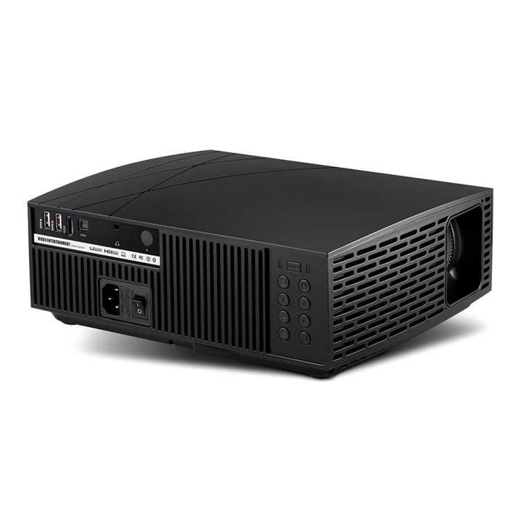 JEDX F20 Projector Stereo HD 1080P Theater Projector Home Cinema - EU Plug-7