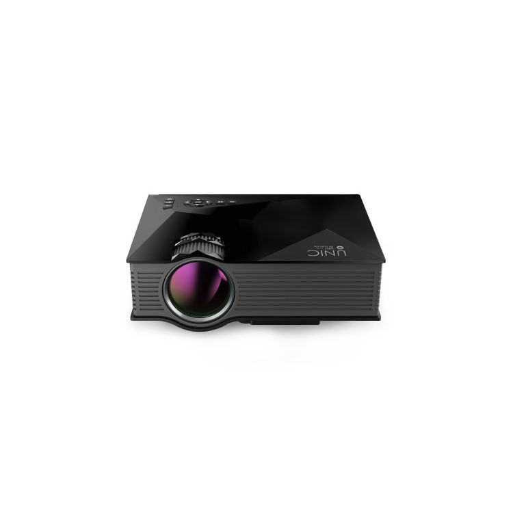 UNIC UC46 Portable 1080P WiFi LED Projector Support Miracast Airplay DLNA - US Plug-3