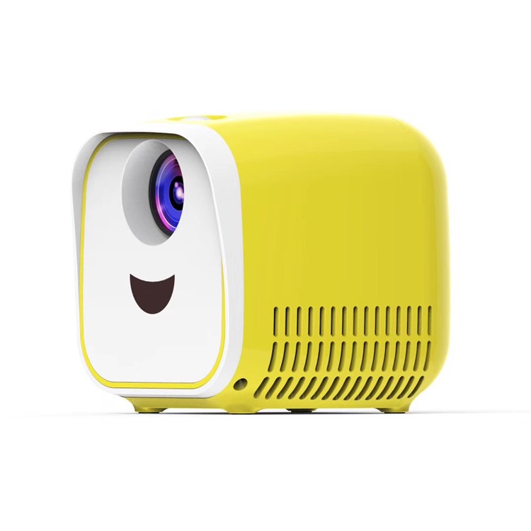 Projecteur L1 Pour Enfants Avec Mini Projecteur Intégrant Un Projecteur Full HD 1080P Pour L'éducation Préscolaire - Fiche Blanche / Uk-3