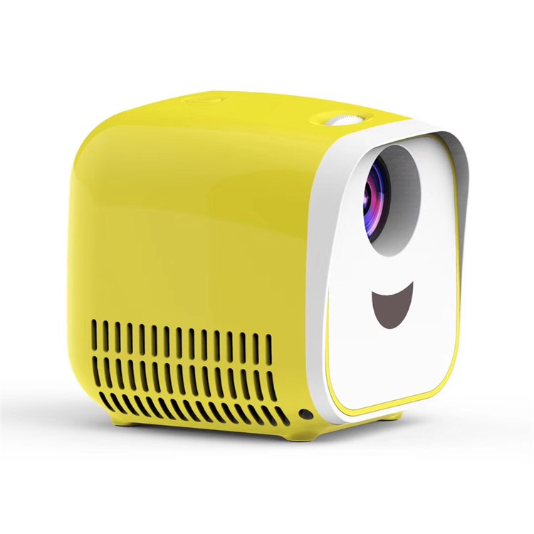 Projecteur L1 Pour Enfants Avec Mini Projecteur Intégrant Un Projecteur Full HD 1080P Pour L'éducation Préscolaire - Fiche Blanche / Uk-6