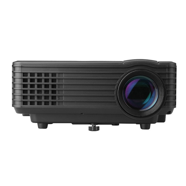 Mini RD805 800 Lumens Portable Multimedia Projector 800x480 Native Resolution - Black / US Plug-6