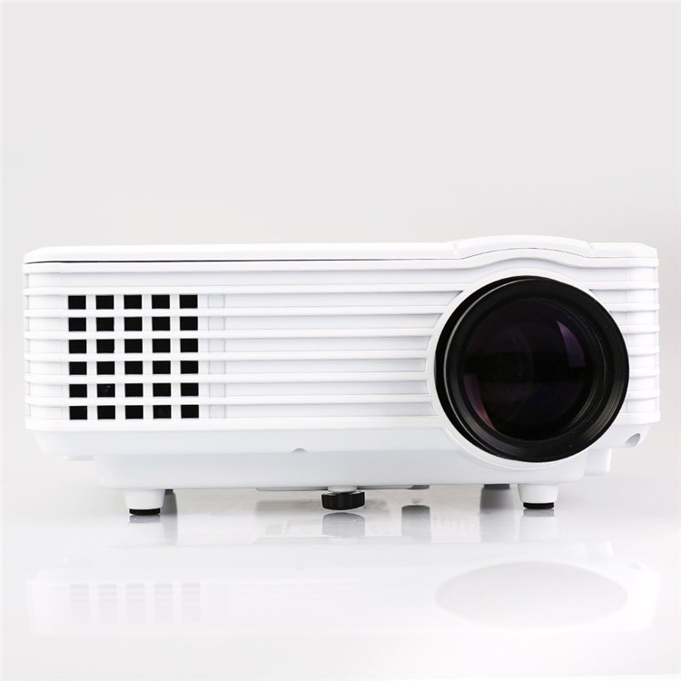 Mini RD805 800 Lumens Portable Multimedia Projector 800x480 Native Resolution - White / EU Plug-10