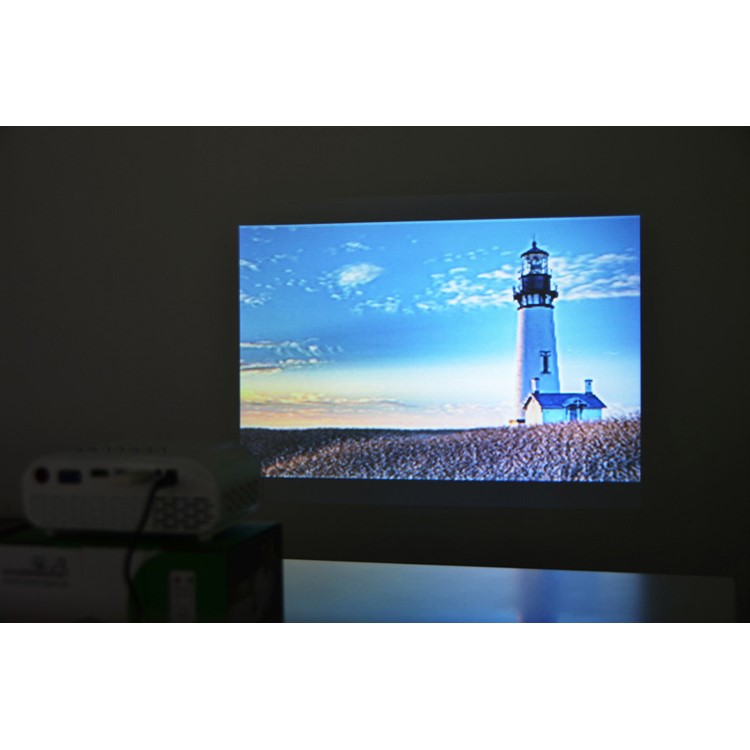 GP8S 1080P Full HD Mini LED Projector Private Home Theater with 2 HDMI Ports - Black / EU Plug-20