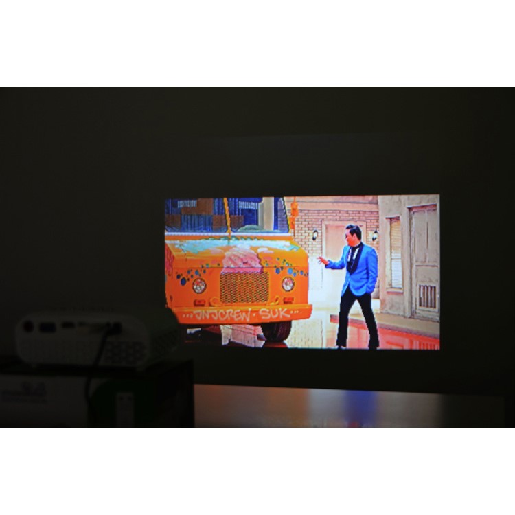 GP8S 1080P Full HD Mini LED Projector Private Home Theater with 2 HDMI Ports - Black / EU Plug-21