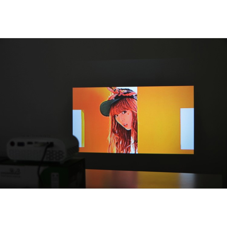 GP8S 1080P Full HD Mini LED Projector Private Home Theater with 2 HDMI Ports - Black / EU Plug-22