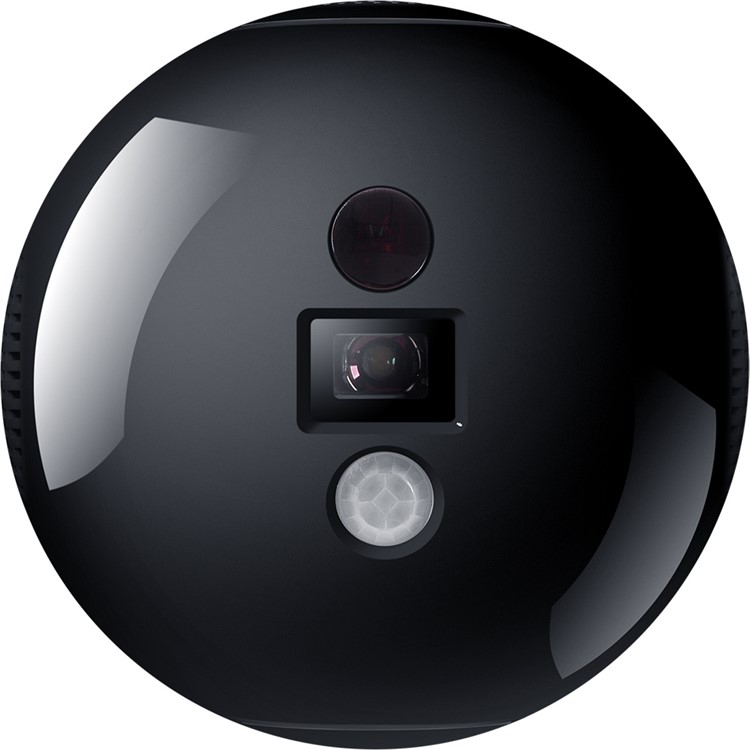 HAIER iSee LED Mini Projector Player Portable 1080P HD Pocket Round Video Projector - Black-2