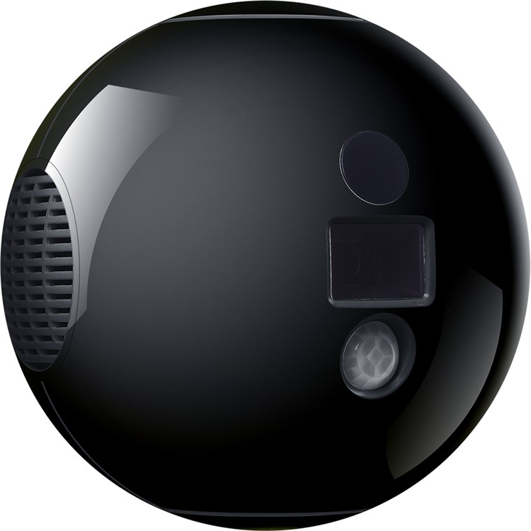 HAIER iSee LED Mini Projector Player Portable 1080P HD Pocket Round Video Projector - Black-3