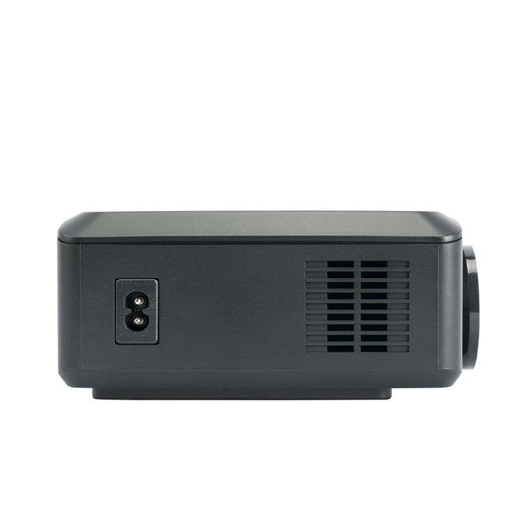 EG BEAVER 4-inch 800x480 LED Projector with AV/VGA/HDMI/TF/USB Ports (LED-4018N) - Black / EU Plug-6