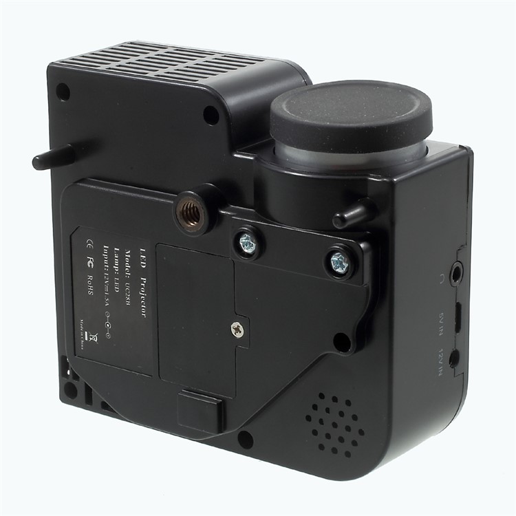 UNIC UC28B 1080P Mini Multimedia Home Cinema LED Projector with TF USB Ports - Black / US Plug-7