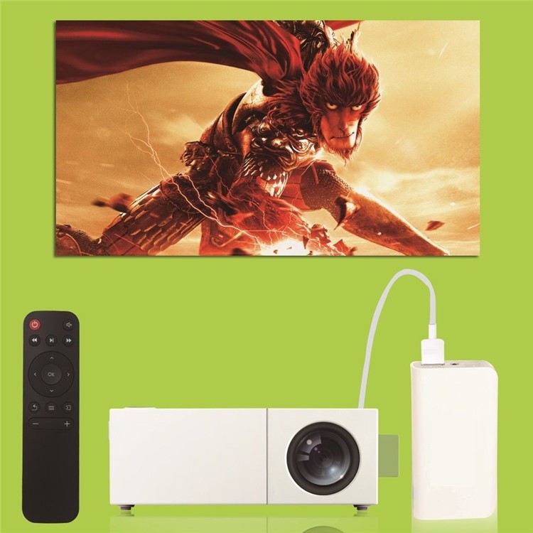 YG310 600LM 1080P Portable LED Mini Projector Smart Home Cinema Theater Video Projector - EU Plug-11