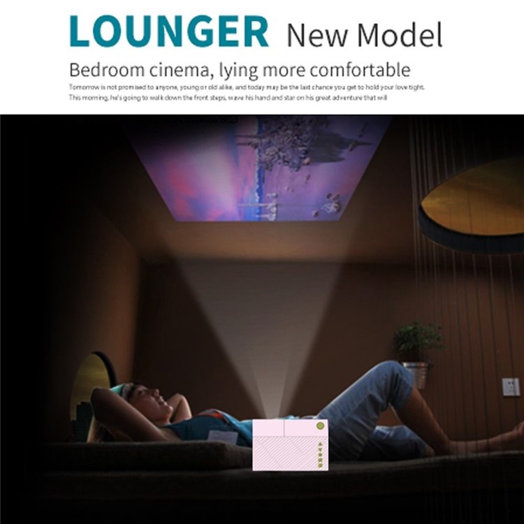 YG310 600LM 1080P Portable LED Mini Projector Smart Home Cinema Theater Video Projector - EU Plug-13