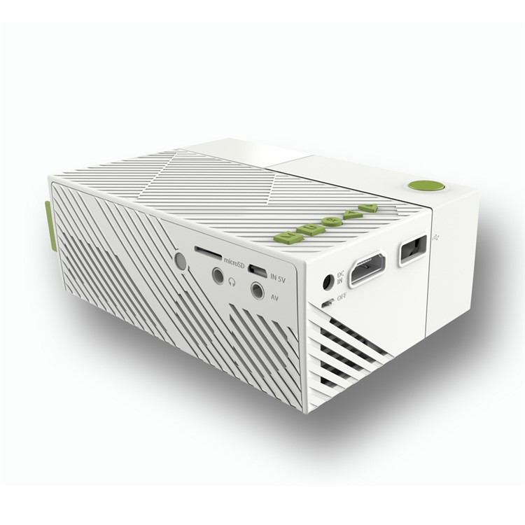 YG310 600LM 1080P Portable LED Mini Projector Smart Home Cinema Theater Video Projector - EU Plug-5